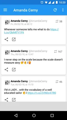 Amanda Cerny android App screenshot 2